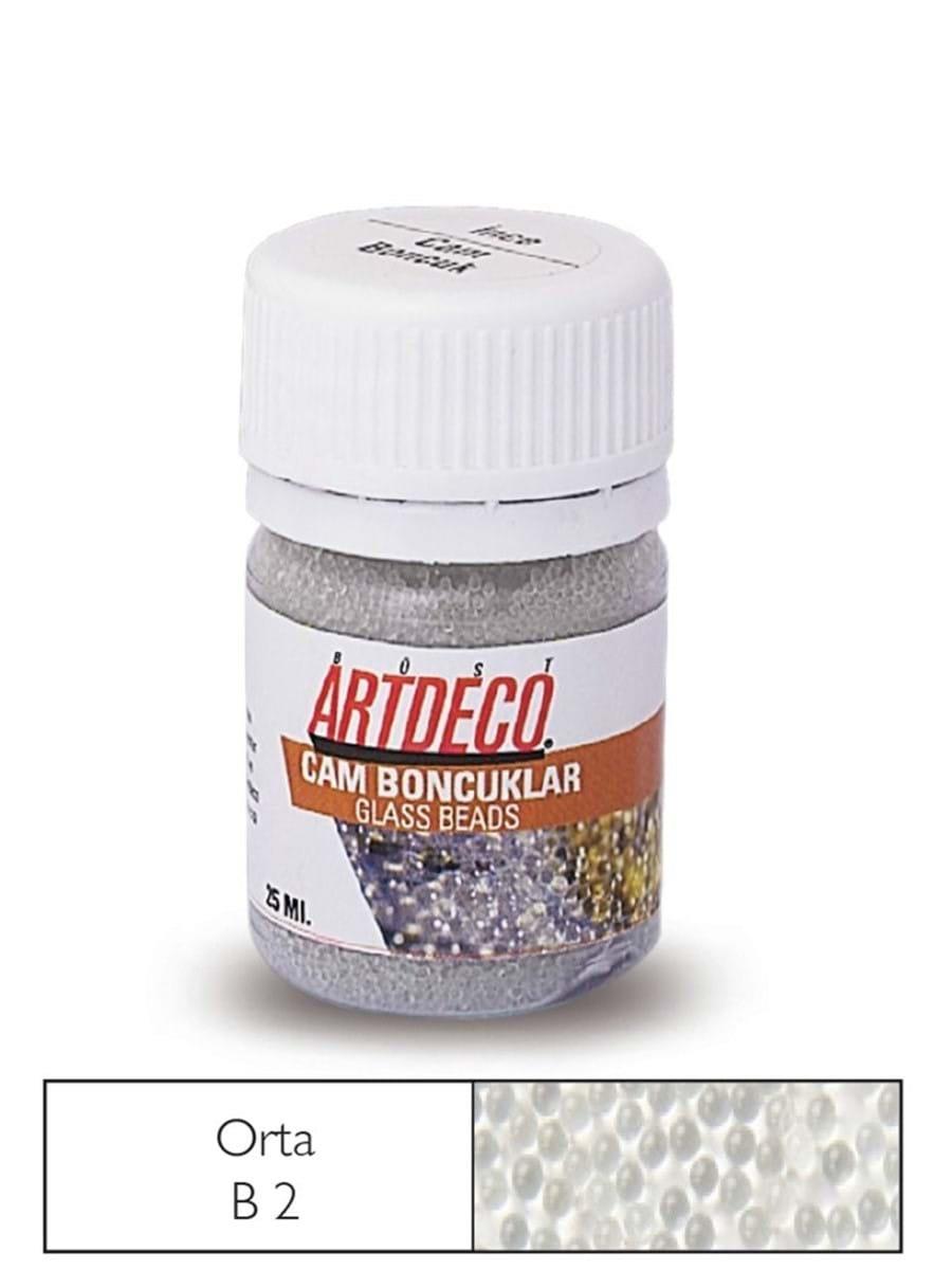 Artdeco Cam Boncuk 25 Ml İnceArtdeco Cam Boncuk 25 Ml İnce - Kirtasiyem.netBoncuklar