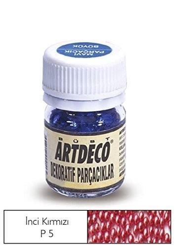 Artdeco Dekoratif Parçacık 25ml İnci Kırmızı P5Artdeco Dekoratif Parçacık 25ml İnci Kırmızı P5 - Kirtasiyem.netBoncuklar
