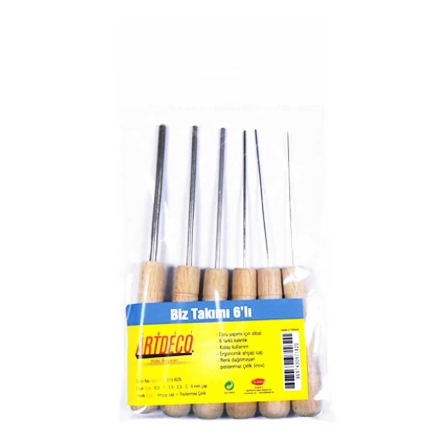 Artdeco Ebru Biz Takımı (6Lı)Artdeco Ebru Biz Takımı (6Lı) - Kırtasiyem.netEbru Boyaları ve Ürünleri