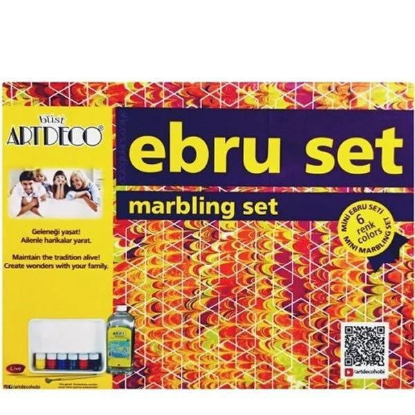 Artdeco Ebru Seti Mini 6 renkArtdeco Ebru Seti Mini 6 renk - Kırtasiyem.netEbru Boyaları ve Ürünleri