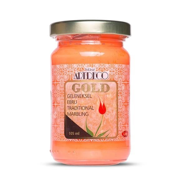 Artdeco Gold Geleneksel Ebru Boyası 105ml Turuncu 250 S.3Artdeco Gold Geleneksel Ebru Boyası 105ml Turuncu 250 S.3 - Kırtasiyem.netEbru Boyaları ve Ürünleri