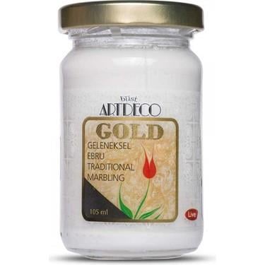 Artdeco Gold Geleneksel Ebru Boyası 105ml Beyaz 060 S.1Artdeco Gold Geleneksel Ebru Boyası 105ml Beyaz 060 S.1 - Kırtasiyem.netEbru Boyaları ve Ürünleri