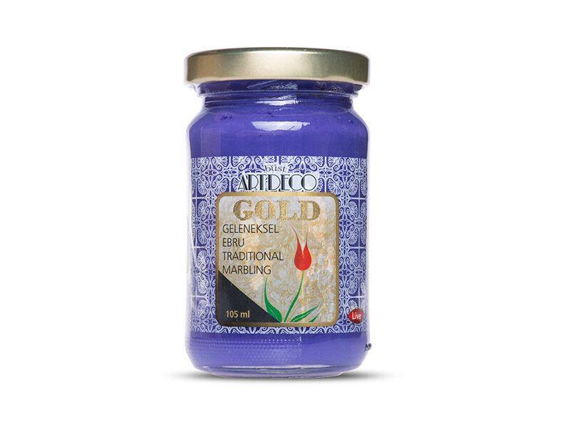 Artdeco Gold Geleneksel Ebru Boyası 105ml Mor 436 S.5Artdeco Gold Geleneksel Ebru Boyası 105ml Mor 436 S.5 - Kırtasiyem.netEbru Boyaları ve Ürünleri