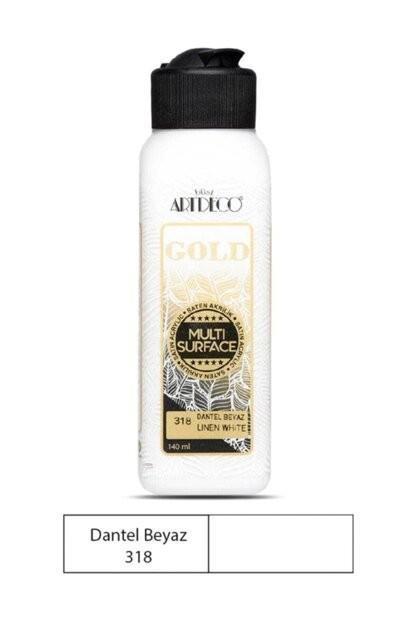 Artdeco Gold Multi-Surface Akrilik Boya 140ml Dantel Beyaz 318Artdeco Gold Multi-Surface Akrilik Boya 140ml Dantel Beyaz 318 - Kırtasiyem.netAkrilik Boyalar	
