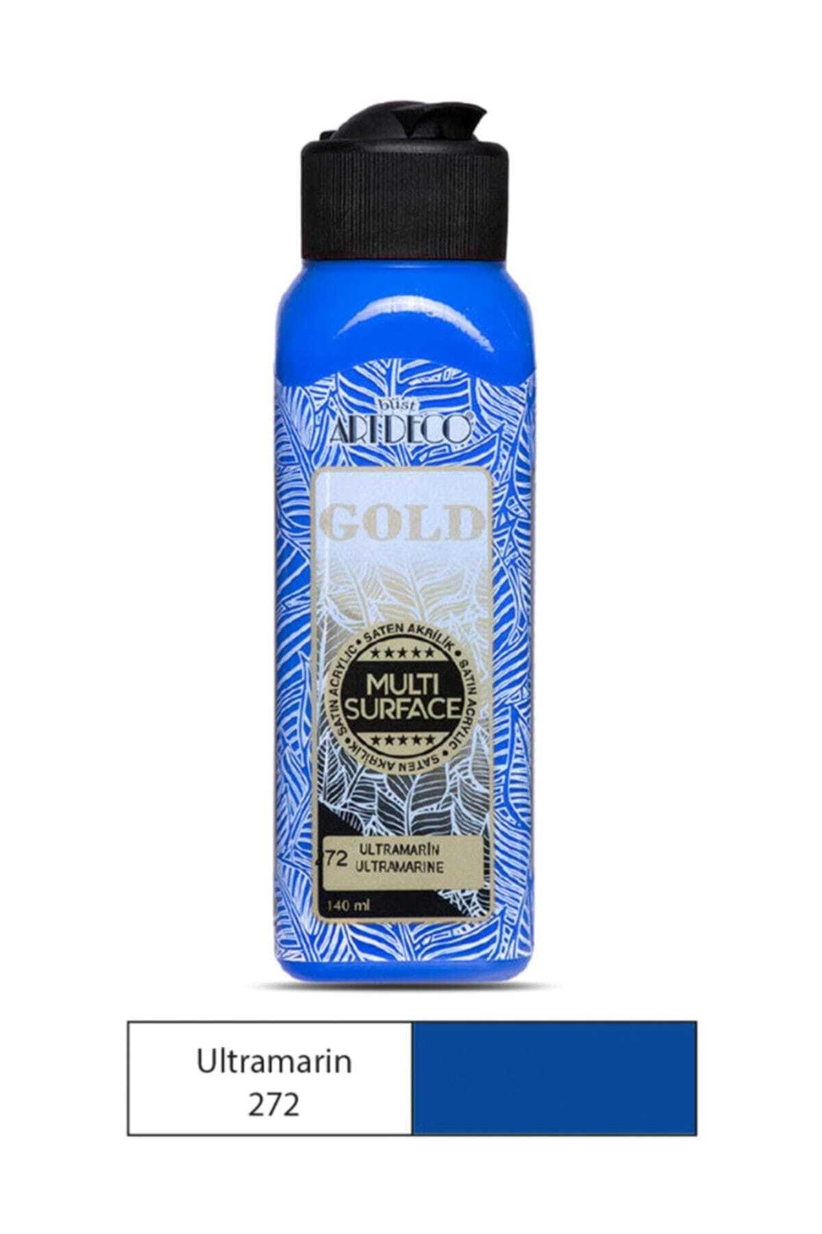 Artdeco Gold Multi-Surface Akrilik Boya 140ml Ultramarin 272Artdeco Gold Multi-Surface Akrilik Boya 140ml Ultramarin 272 - Kırtasiyem.netAkrilik Boyalar	