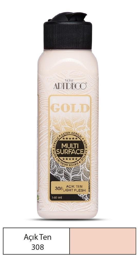 Artdeco Gold Multi-Surface Akrilik Boya 140ml Açık Ten 308Artdeco Gold Akrilik Boya 140Ml Açık Ten 308 - Kırtasiyem.netAkrilik Boyalar	
