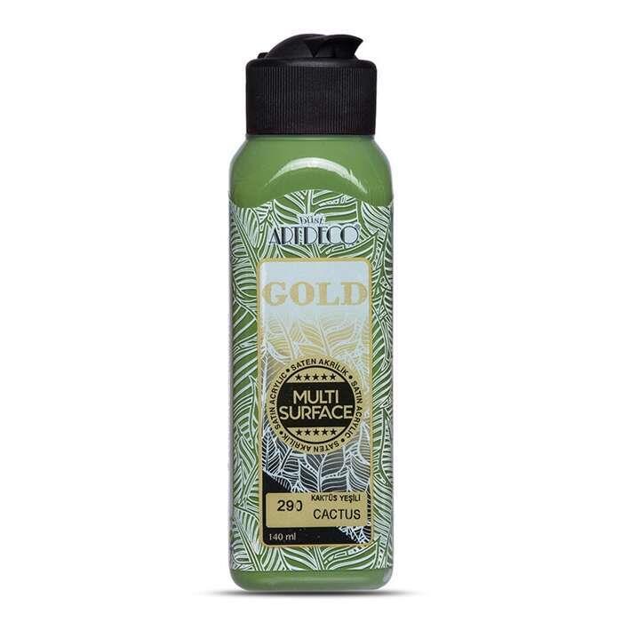 Artdeco Gold Multi-Surface Akrilik Boya 140ml Kaktüs Yeşili 290Artdeco Gold Multi-Surface Akrilik Boya 140ml Kaktüs Yeşili 290 - Kırtasiyem.netAkrilik Boyalar	