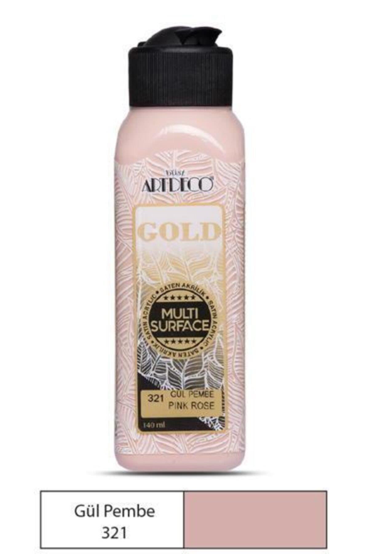 Artdeco Gold Multi-Surface Akrilik Boya 140ml Gül Pembe 321Artdeco Gold Multi-Surface Akrilik Boya 140ml Gül Pembe 321 - Kırtasiyem.netAkrilik Boyalar	