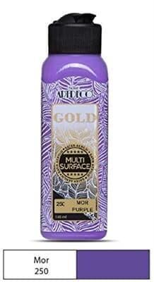 Artdeco Gold Multi-Surface Akrilik Boya 140ml Mor 250Artdeco Gold Akrilik Boya 140Ml Mor 250 - Kırtasiyem.netAkrilik Boyalar	