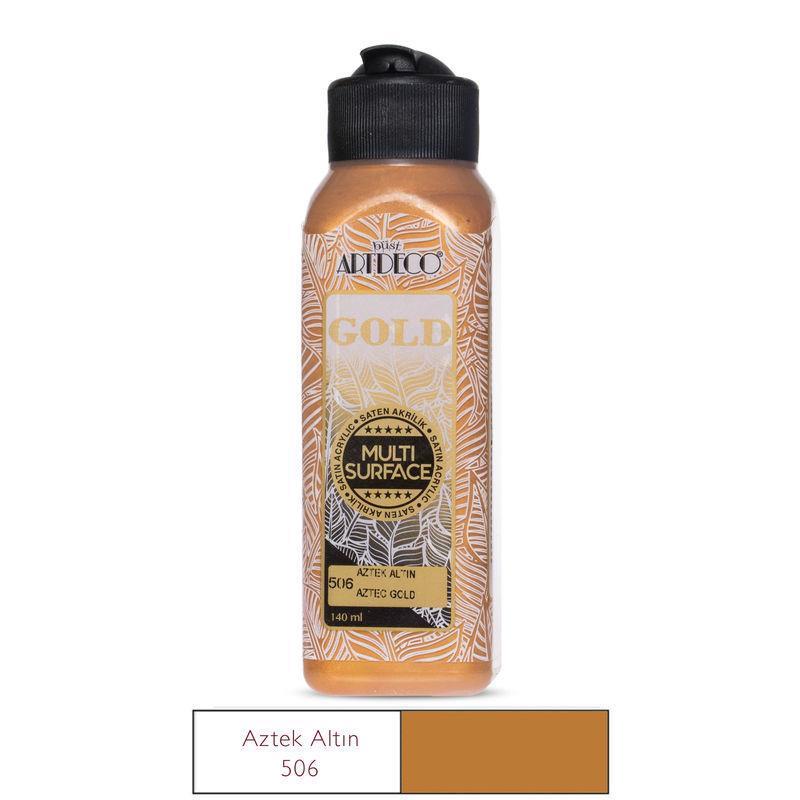 Artdeco Gold Multi-Surface Metalik Akrilik Boya 140ml Aztek AltınArtdeco Gold Multi-Surface Metalik Akrilik Boya 140ml Aztek Altın - Kırtasiyem.netAkrilik Boyalar	