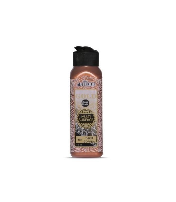 Artdeco Gold Multi-Surface Metalik Akrilik Boya 140ml BakırArtdeco Metalik Akrilik Boya Gold Multi-Surface 140 Ml Bakır - Kırtasiyem.netAkrilik Boyalar	