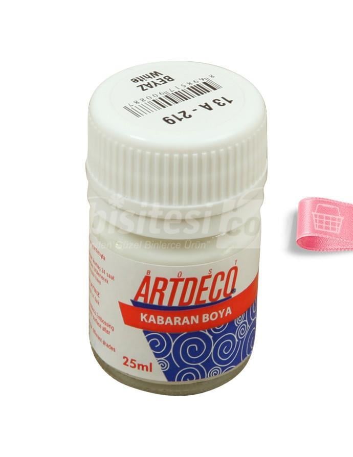 Artdeco Kabaran Boya 25 Ml Beyaz 219Artdeco Kabaran Boya 25 Ml Beyaz 219 - Kırtasiyem.netKumaş Boyaları