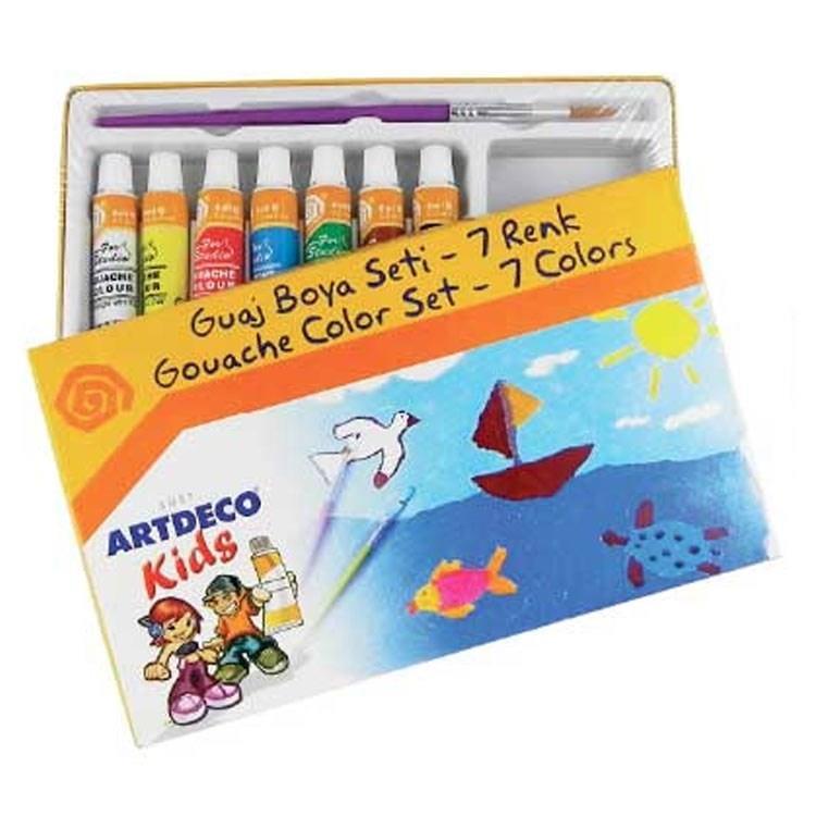 Artdeco Kids Ahşap Boyama SetiArtdeco Kids Ahşap Boyama Seti - Kırtasiyem.netBoyama Setleri