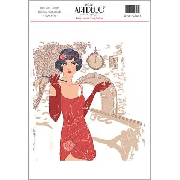 Artdeco Kolay Transfer 17X25Cm Desen No:13Artdeco Kolay Transfer 17X25Cm Desen No:13 - Kırtasiyem.netTransfer Kağıtları