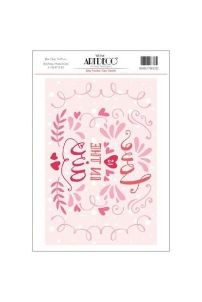 Artdeco Kolay Transfer 17X25Cm Desen No:43Artdeco Kolay Transfer 17X25Cm Desen No:43 - Kırtasiyem.netTransfer Kağıtları