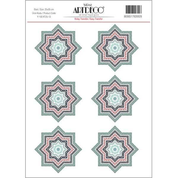 Artdeco Kolay Transfer 25X35Cm Desen No:13Artdeco Kolay Transfer 25X35Cm Desen No:13 - Kırtasiyem.netTransfer Kağıtları