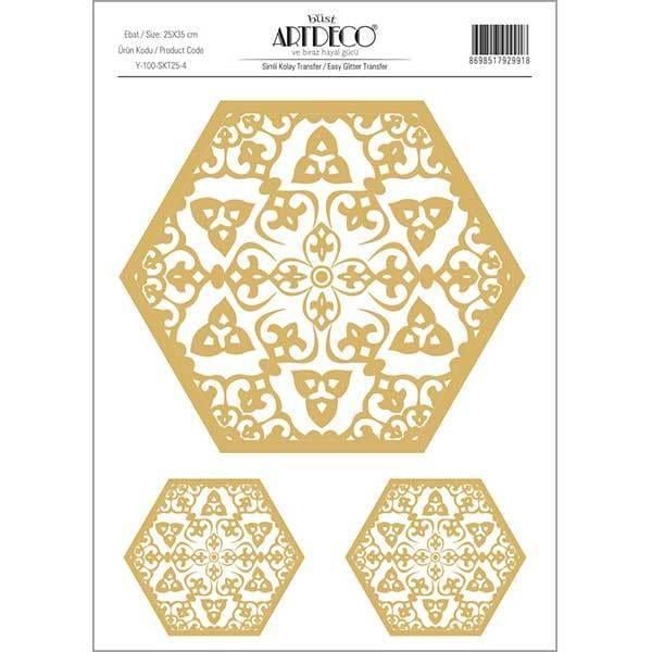 Artdeco Kolay Transfer 25X35Cm Desen No:4Artdeco Kolay Transfer 25X35Cm Desen No:4 - Kırtasiyem.netTransfer Kağıtları