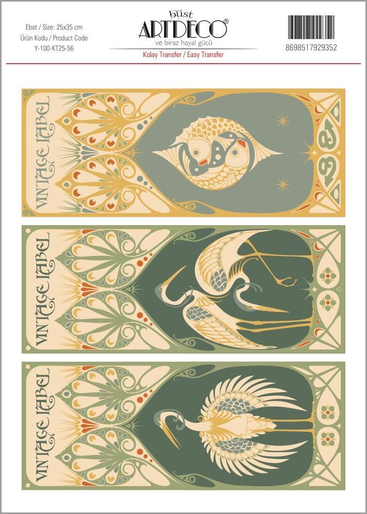 Artdeco Kolay Transfer 25X35Cm Desen No:56Artdeco Kolay Transfer 25X35Cm Desen No:56 - Kırtasiyem.netTransfer Kağıtları
