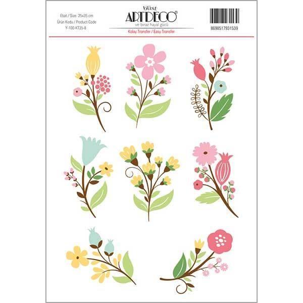 Artdeco Kolay Transfer 35X50Cm Desen No:8Artdeco Kolay Transfer 35X50Cm Desen No:8 - Kırtasiyem.netTransfer Kağıtları