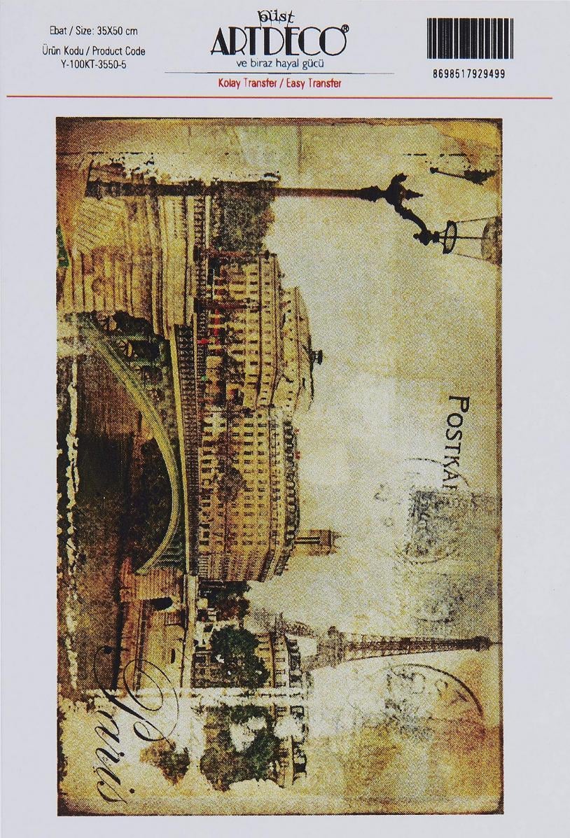 Artdeco Kolay Transfer 35X50Cm Desen No:5Artdeco Kolay Transfer 35X50Cm Desen No:5 - Kırtasiyem.netTransfer Kağıtları