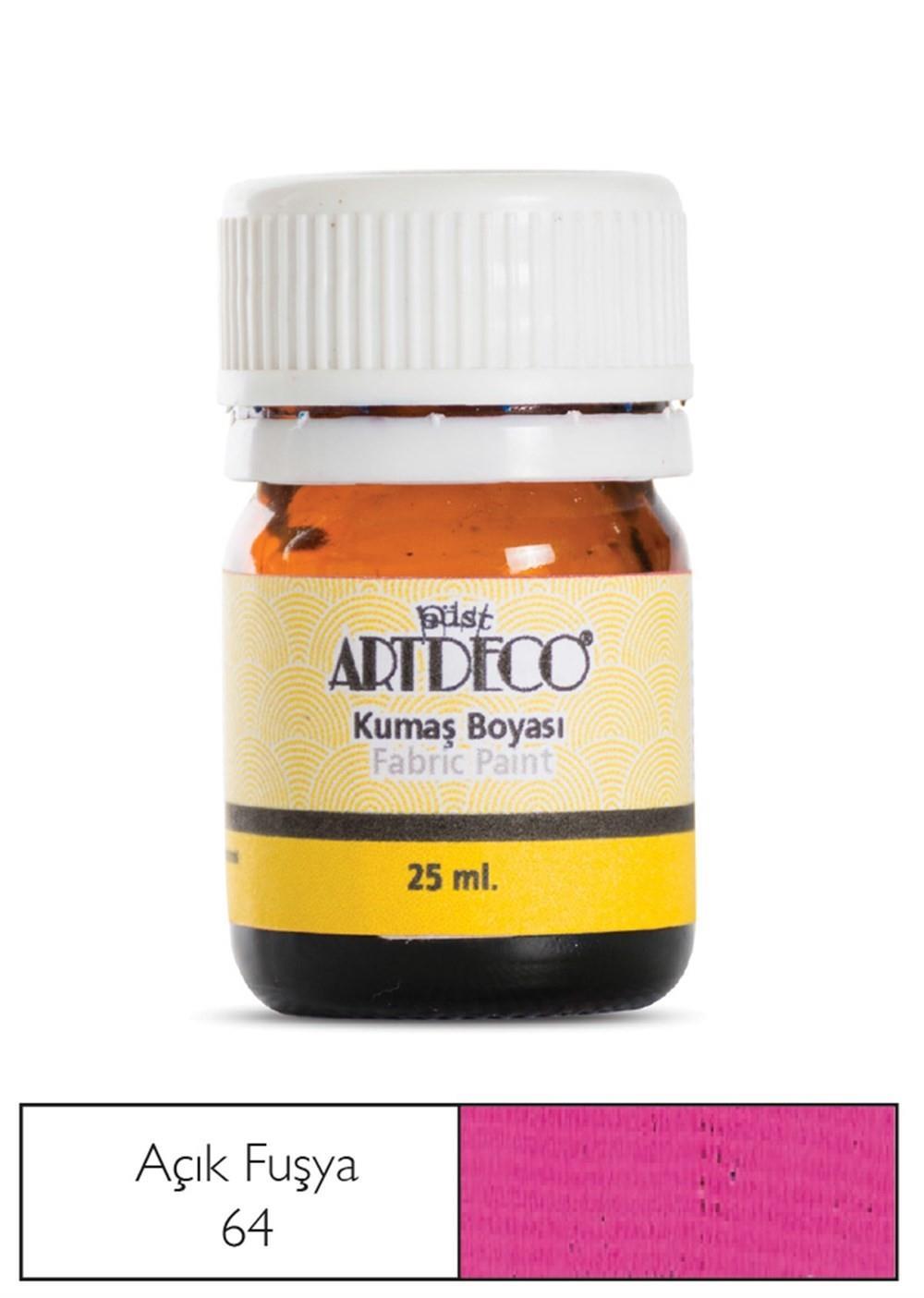 Artdeco Kumaş Boyası 25 Ml Açık Fuşya 64Artdeco Kumaş Boyası 25 Ml Açık Fuşya 64 - Kırtasiyem.netKumaş Boyaları