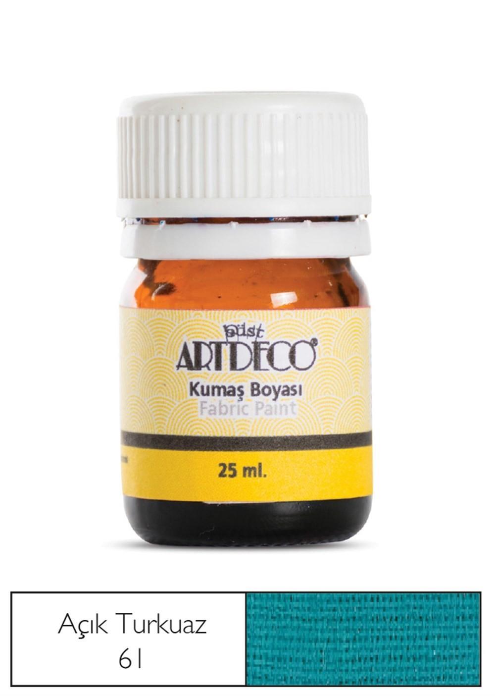Artdeco Kumaş Boyası 25 Ml Açık Turkuaz 61Artdeco Kumaş Boyası 25 Ml Açık Turkuaz 61 - Kırtasiyem.netKumaş Boyaları
