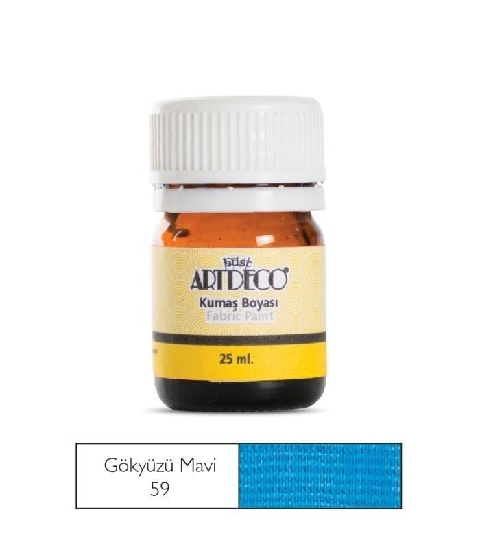 Artdeco Kumaş Boyası 25 Ml Gökyüzü Mavi 59Artdeco Kumaş Boyası 25 Ml Gökyüzü Mavi 59 - Kırtasiyem.netKumaş Boyaları