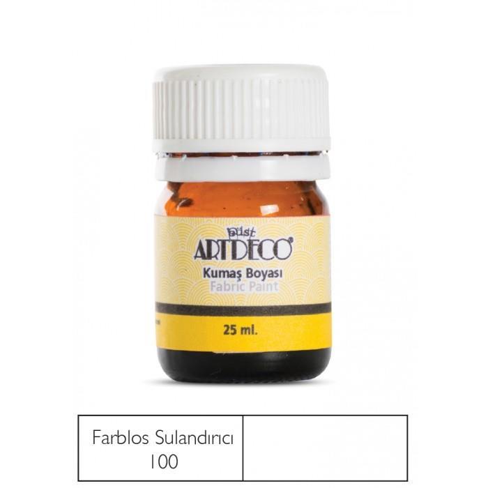 Artdeco Kumaş Boyası 25 Ml İnceltici(Farblos) 100Artdeco Kumaş Boyası 25 Ml İnceltici(Farblos) 100 - Kırtasiyem.netKumaş Boyaları