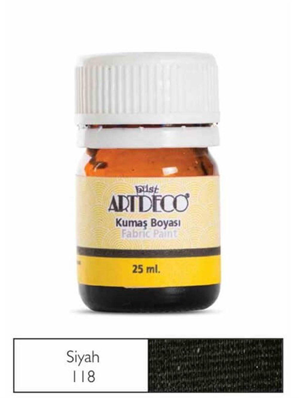 Artdeco Kumaş Boyası 25 Ml Siyah 118Artdeco Kumaş Boyası 25 Ml Siyah 118 - Kırtasiyem.netKumaş Boyaları