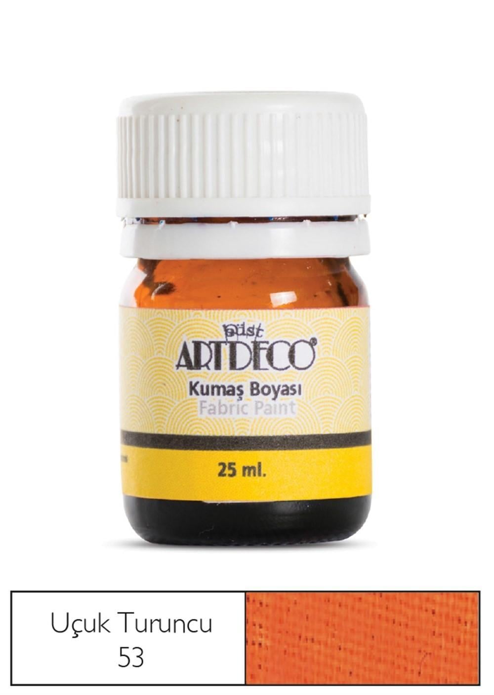 Artdeco Kumaş Boyası 25 Ml Uçuk Turuncu 53Artdeco Kumaş Boyası 25 Ml Uçuk Turuncu 53 - Kırtasiyem.netKumaş Boyaları