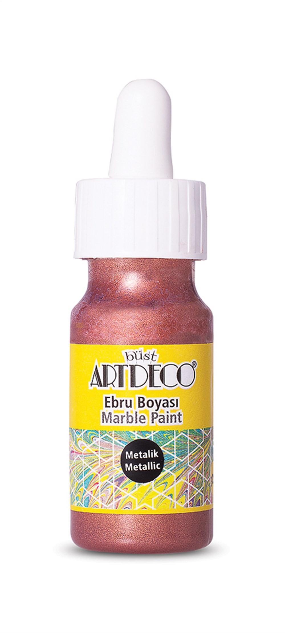 Artdeco Metalik Ebru Boyası 30 Ml Bakır 28Artdeco Metalik Ebru Boyası 30 Ml Bakır 28 - Kırtasiyem.netEbru Boyaları ve Ürünleri