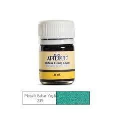 Artdeco Metalik Kumaş Boyası 25 Ml Bahar Yeşili 239Artdeco Metalik Kumaş Boyası 25 Ml Bahar Yeşili 239 - Kırtasiyem.netKumaş Boyaları