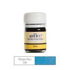 Artdeco Metalik Kumaş Boyası 25 Ml Mavi 226Artdeco Metalik Kumaş Boyası 25 Ml Mavi 226 - Kırtasiyem.netKumaş Boyaları
