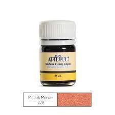 Artdeco Metalik Kumaş Boyası 25 Ml Mercan 229Artdeco Metalik Kumaş Boyası 25 Ml Mercan 229 - Kırtasiyem.netKumaş Boyaları