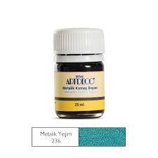Artdeco Metalik Kumaş Boyası 25 Ml Yeşim 236Artdeco Metalik Kumaş Boyası 25 Ml Yeşim 236 - Kırtasiyem.netKumaş Boyaları