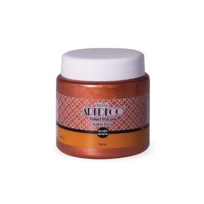 Artdeco Metalik Rölyef Macunu 220ml Bakır 2228Artdeco Metalik Rölyef Macunu 220ml Bakır 2228 - Kırtasiyem.netRölyef Macunu