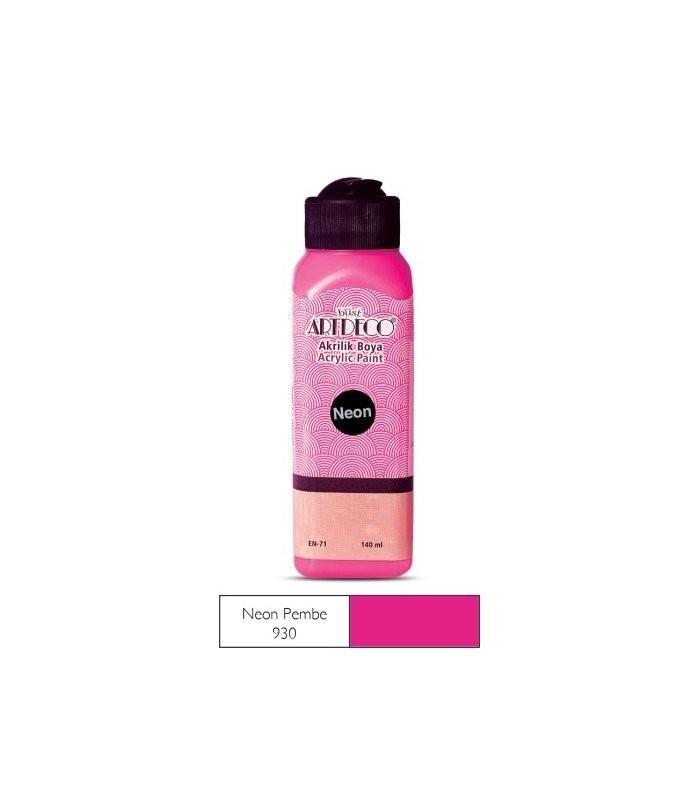 Artdeco Neon Akrilik Boya 140ml Neon Pembe 930Artdeco Neon Akrilik Boya 140Ml N.Pembe 930 - Kırtasiyem.netAkrilik Boyalar	