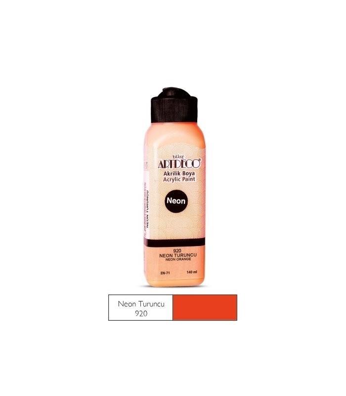 Artdeco Neon Akrilik Boya 140ml Neon Turuncu 920Artdeco Neon Akrilik Boya 140Ml N.Turuncu 920 - Kırtasiyem.netAkrilik Boyalar	