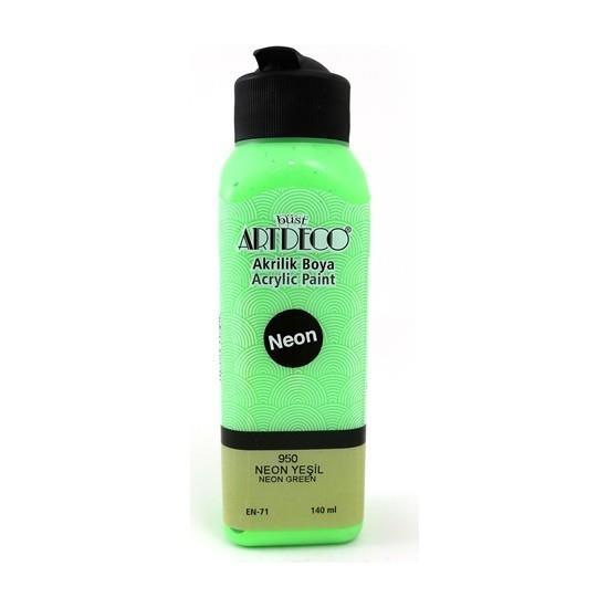 Artdeco Neon Akrilik Boya 140ml Neon Yeşil 950Artdeco Neon Akrilik Boya 140Ml N.Yeşil 950 - Kırtasiyem.netAkrilik Boyalar	