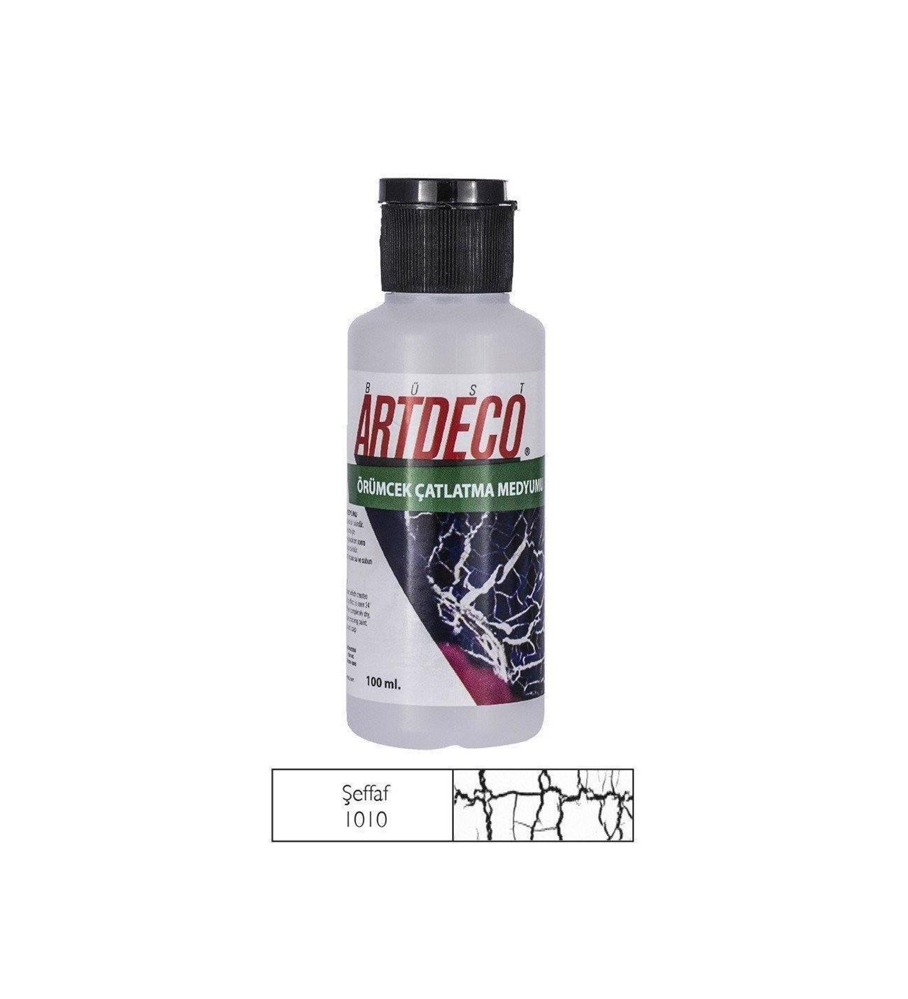 Artdeco Örümcek Çatlatma Boyası 100 Ml Şeffaf 1010Artdeco Örümcek Çatlatma Boyası 100 Ml Şeffaf 1010 - Kırtasiyem.netÇatlatma Verniği