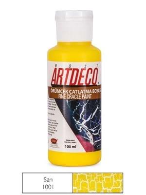Artdeco Örümcek Çatlatma Boyası 100 ML Sarı 1001Artdeco Örümcek Çatlatma Boyası 100 ML Sarı 1001 - Kırtasiyem.netÇatlatma Verniği