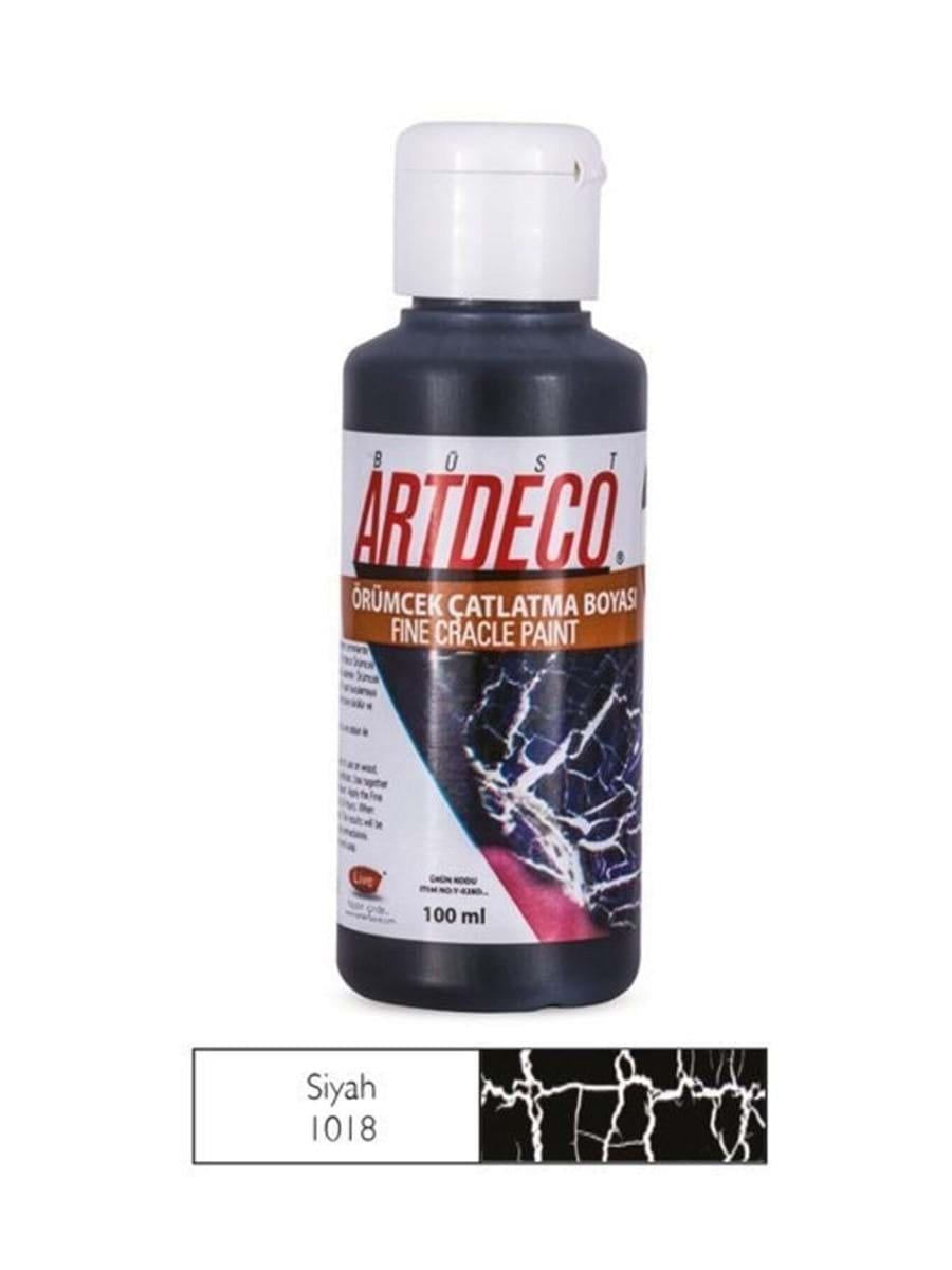 Artdeco Örümcek Çatlatma Boyası 100ml Siyah 1018Artdeco Örümcek Çatlatma Boyası 100ml Siyah 1018 - Kirtasiyem.netÇatlatma Verniği