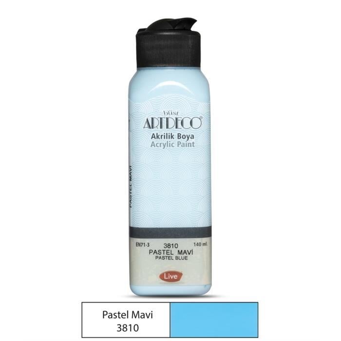Artdeco Pastel Akrilik Boya 140ml Pastel Mavi 3810Artdeco Pastel Akrilik Boya 140ml Pastel Mavi 3810 - Kırtasiyem.netAkrilik Boyalar	
