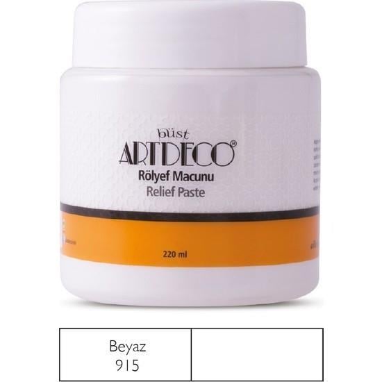 Artdeco Rölyef Macunu 220 Ml Beyaz 915Artdeco Rölyef Macunu 220 Ml Beyaz 915 - Kırtasiyem.netAhşap Boyaları