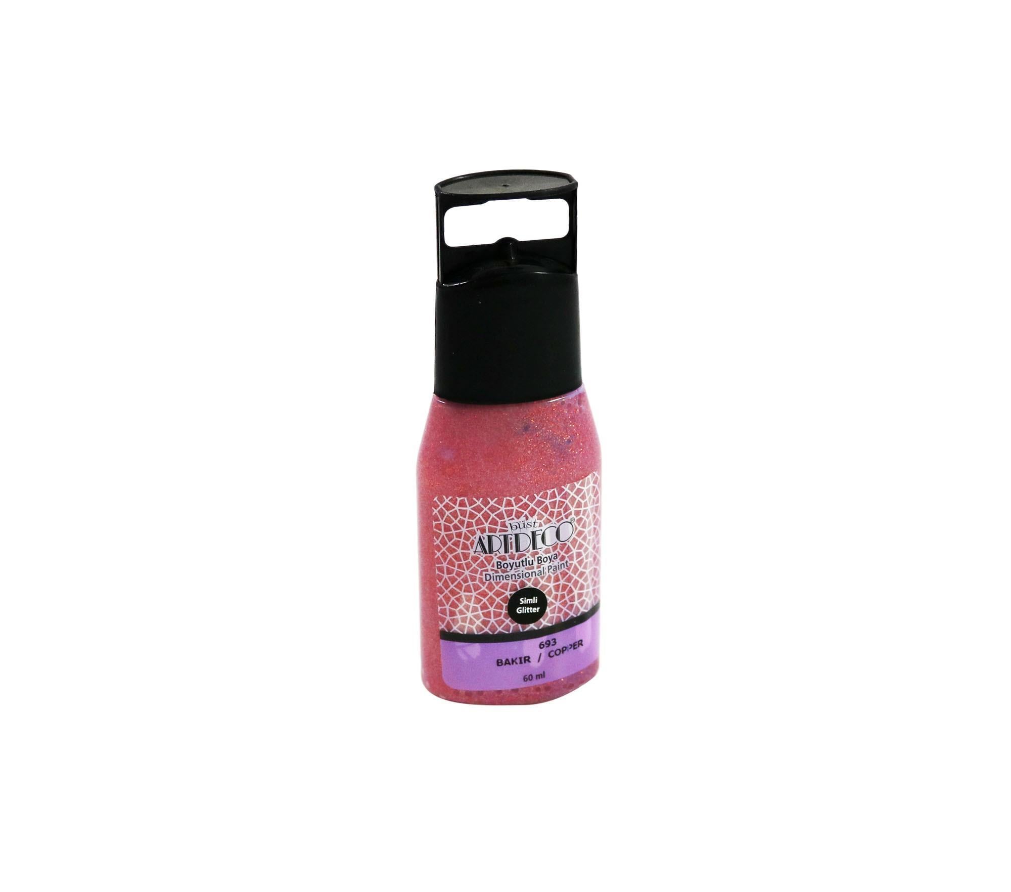 Artdeco Simli Boyutlu Boya 30 Ml Bakır 693Artdeco Simli Boyutlu Boya 30 Ml Bakır 693 - Kırtasiyem.netBoyutlu Boyalar