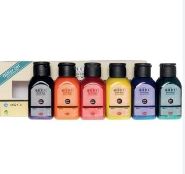 Artdeco Slime Seti 6x75ml Temel RenklerArtdeco Slime Seti 6x75ml Temel Renkler - Kirtasiyem NetSlime