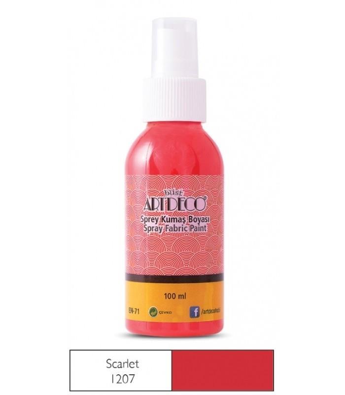 Artdeco Sprey Kumaş Boyası 100 Ml Skarlet 1207Artdeco Sprey Kumaş Boyası 100 Ml Skarlet 1207 - Kırtasiyem.netKumaş Boyaları