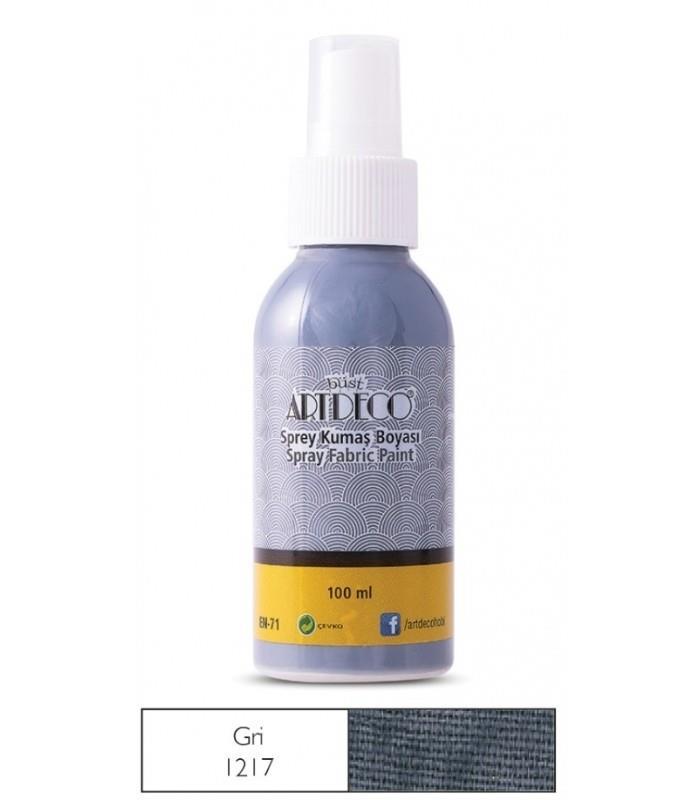 Artdeco Sprey Kumaş Boyası 100Ml Gri 1217Artdeco Sprey Kumaş Boyası 100Ml Gri 1217 - Kırtasiyem.netKumaş Boyaları