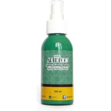 Artdeco Sprey Kumaş Boyası 100Ml Koyu Yeşil 1214Artdeco Sprey Kumaş Boyası 100Ml Koyu Yeşil 1214 - Kırtasiyem.netKumaş Boyaları