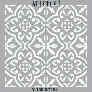 Artdeco Stencil 30x30cm Antik Karo 154Artdeco Stencil 30x30cm Antik Karo 154 - Kırtasiyem.netTransfer Kağıtları